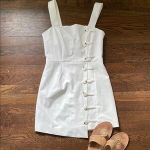White Revolve Mini Dress